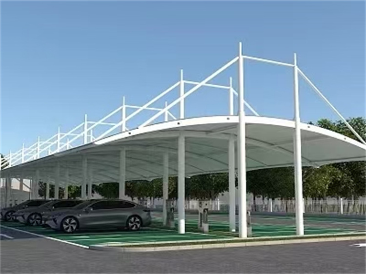 膜结构停车棚